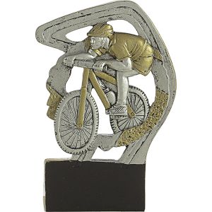 Trofeos deportivo en resina ciclista