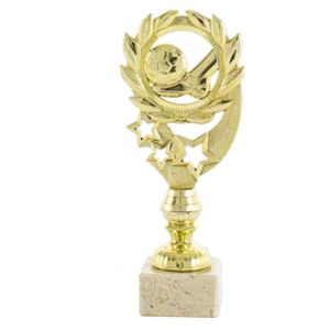 Trofeo alegórico fútbol